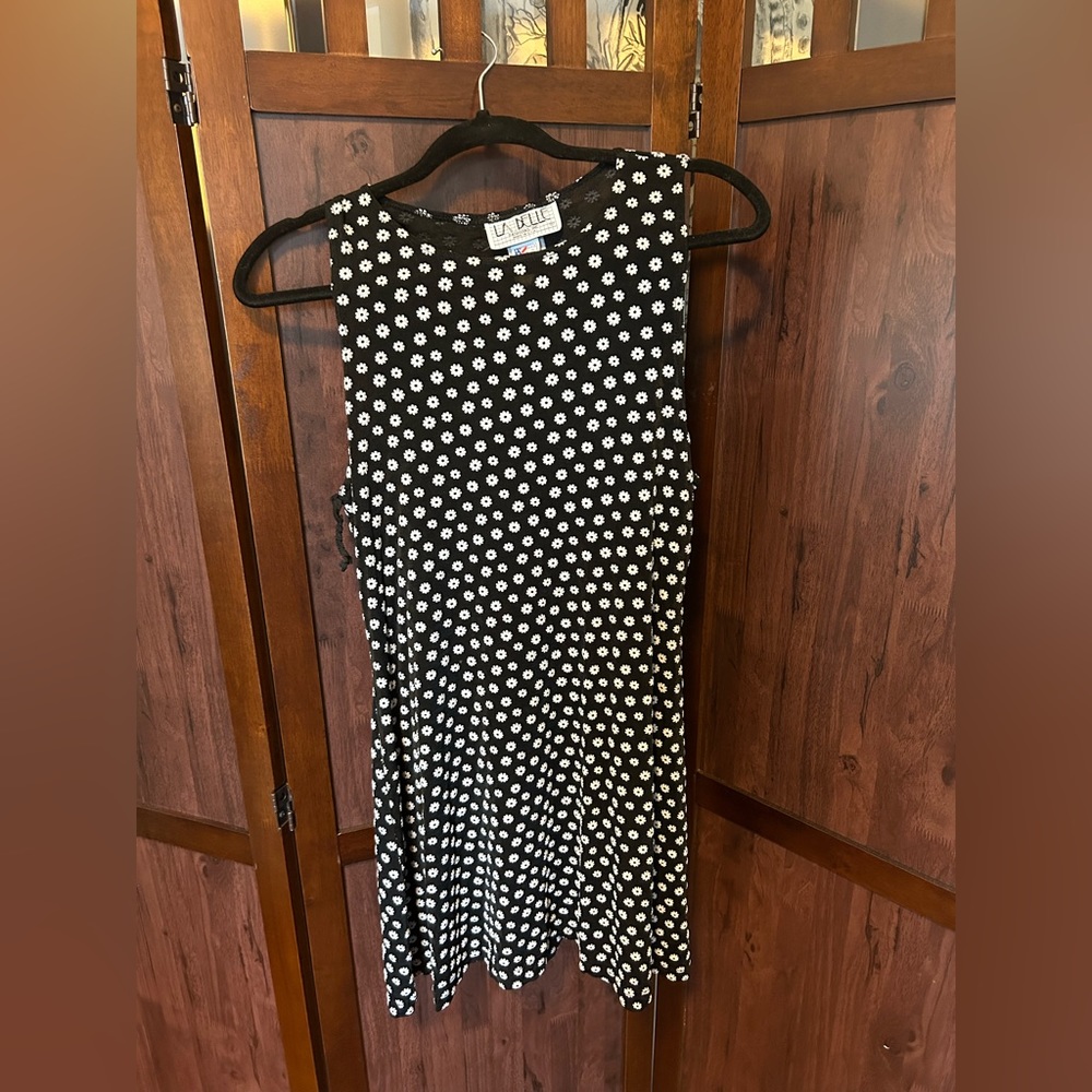 Vintage floral mini dress
